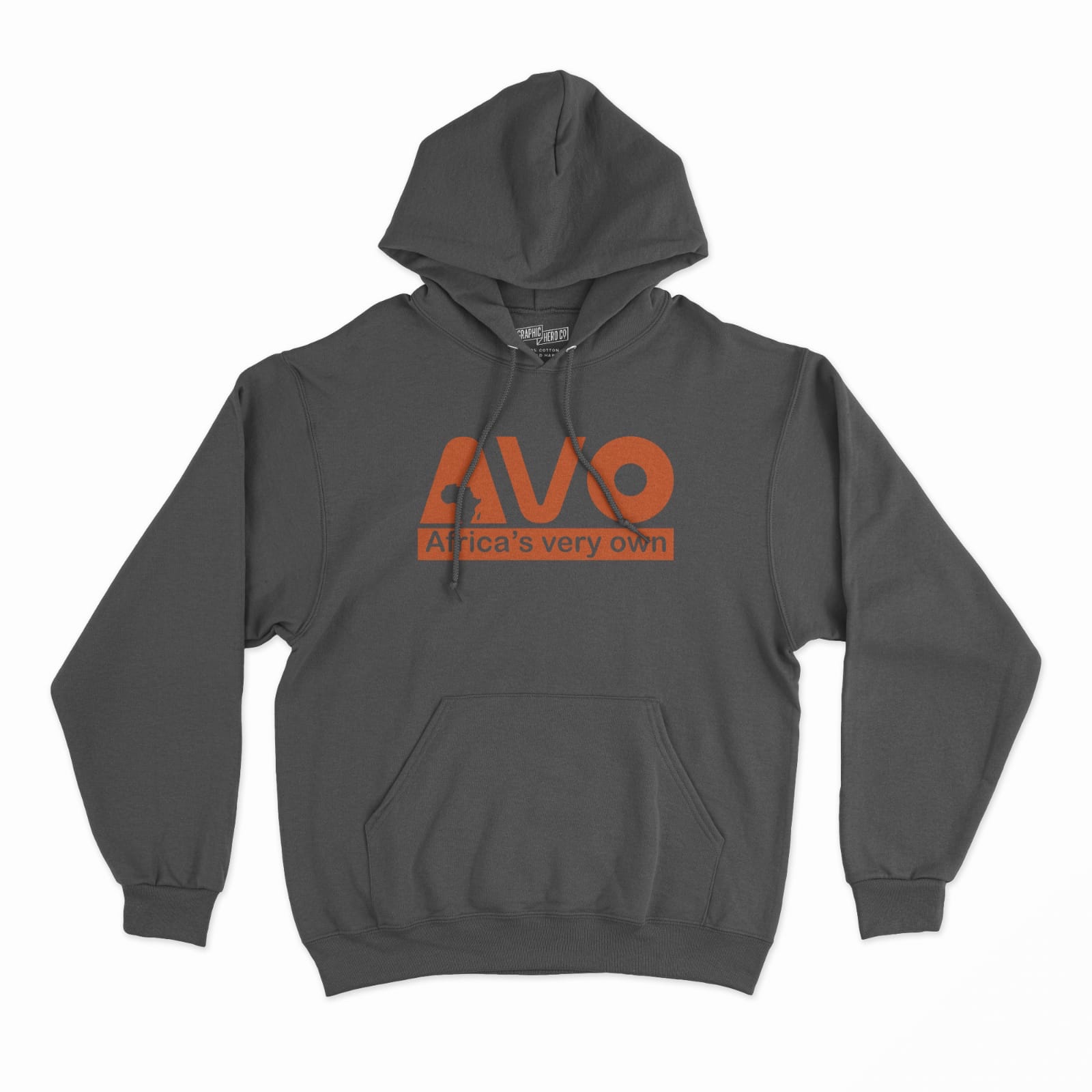 AVO Unisex Hoodie, dark grey