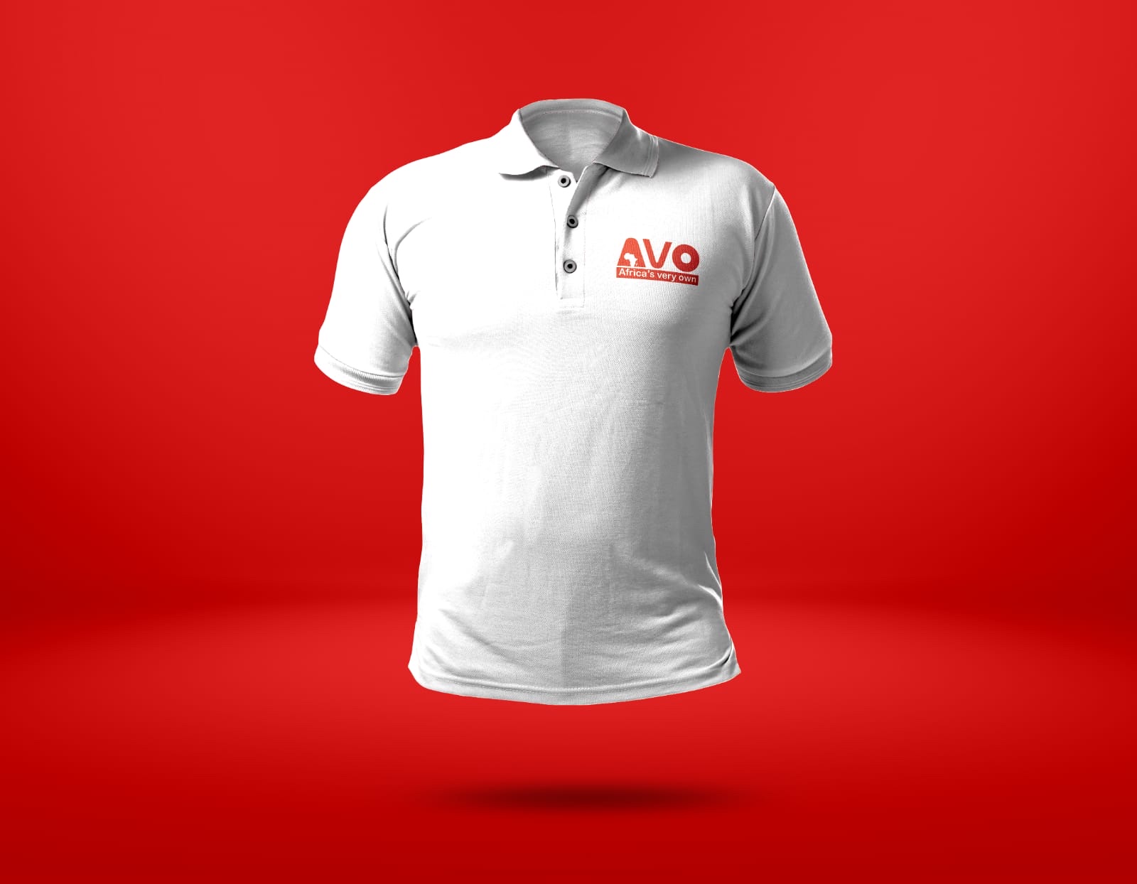 AVO Unisex Polo Shirt, white