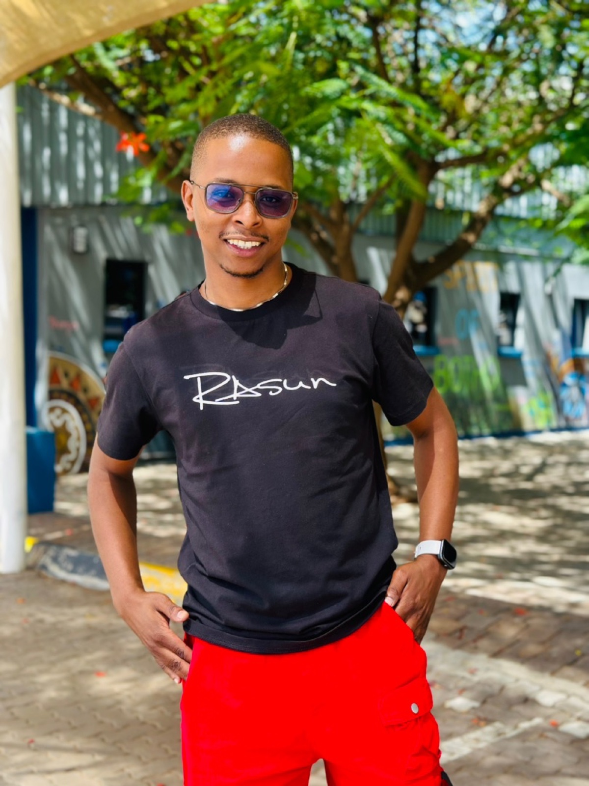 Rasun Edition Roundneck T-shirt, black