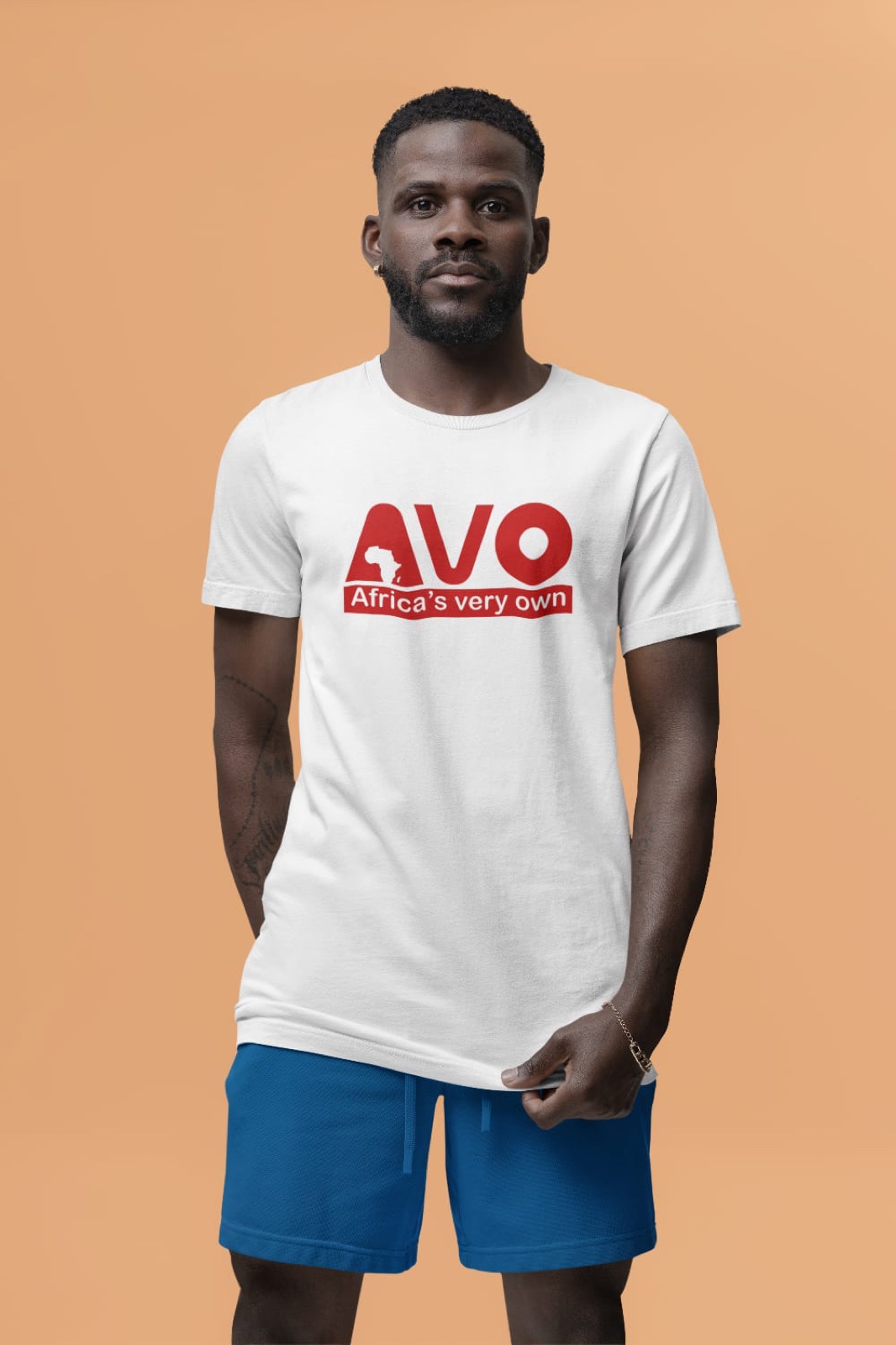AVO Unisex Crewneck T-shirt, white