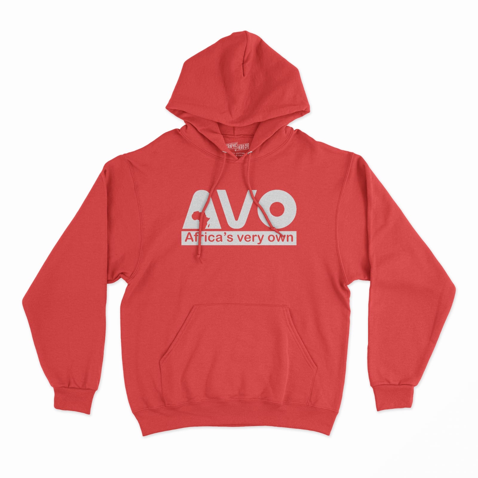 AVO Unisex Hoodie, red