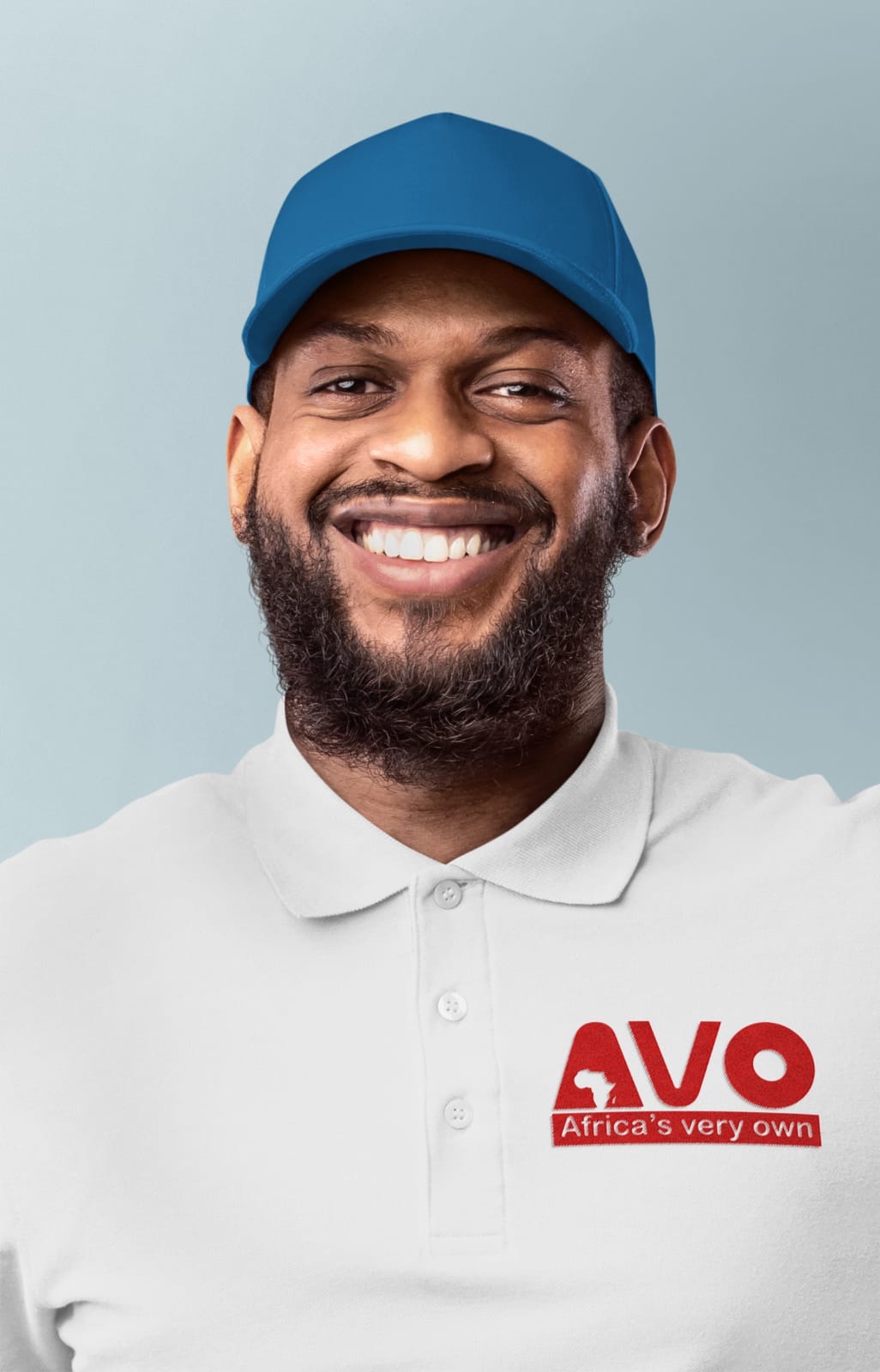 AVO Unisex Polo Shirt, white