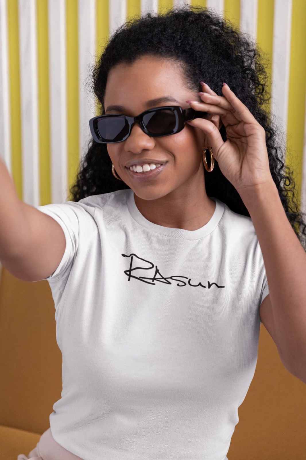 Rasun Edition Roundneck T-shirt, white