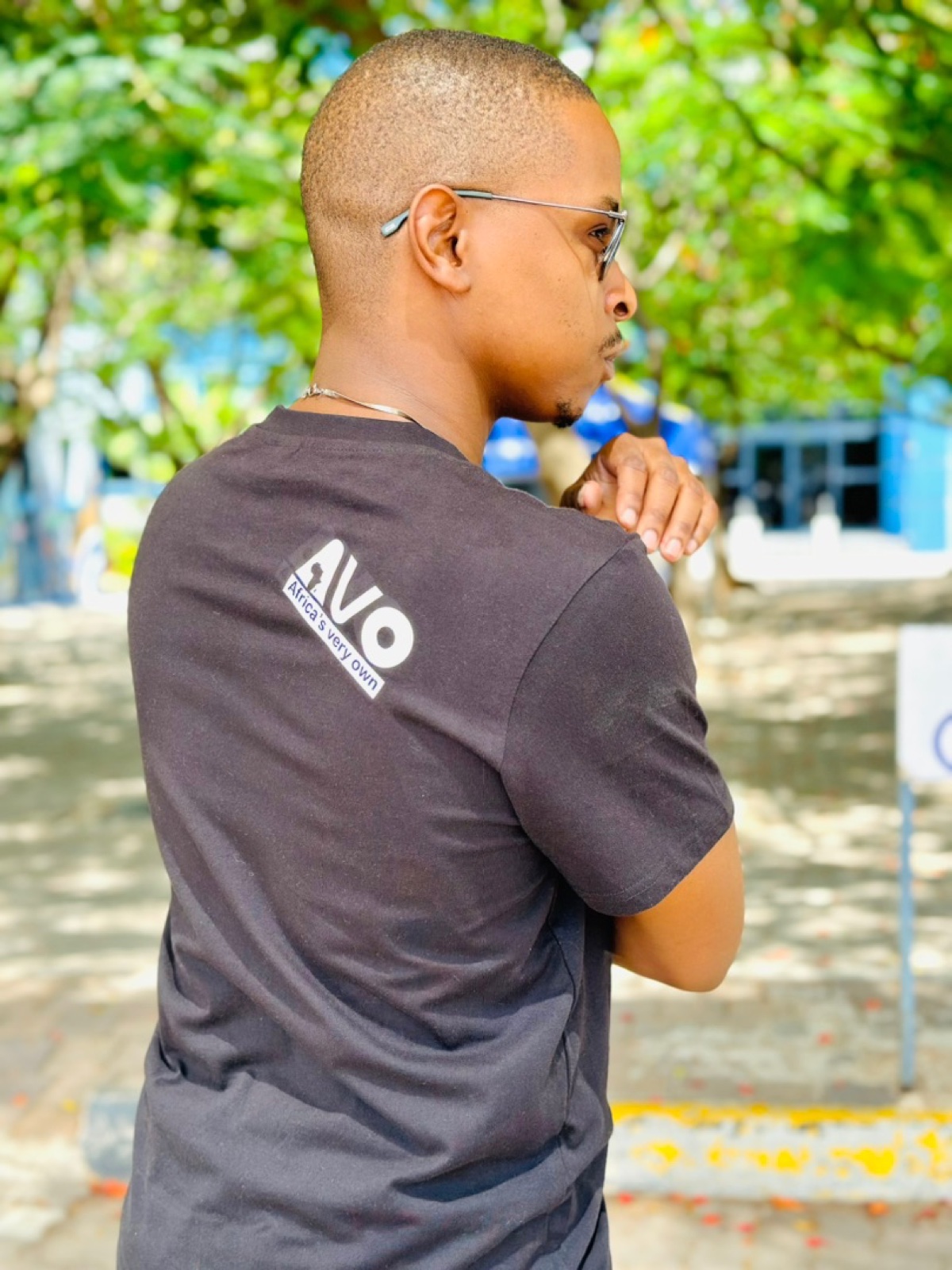 Rasun Edition Roundneck T-shirt, black