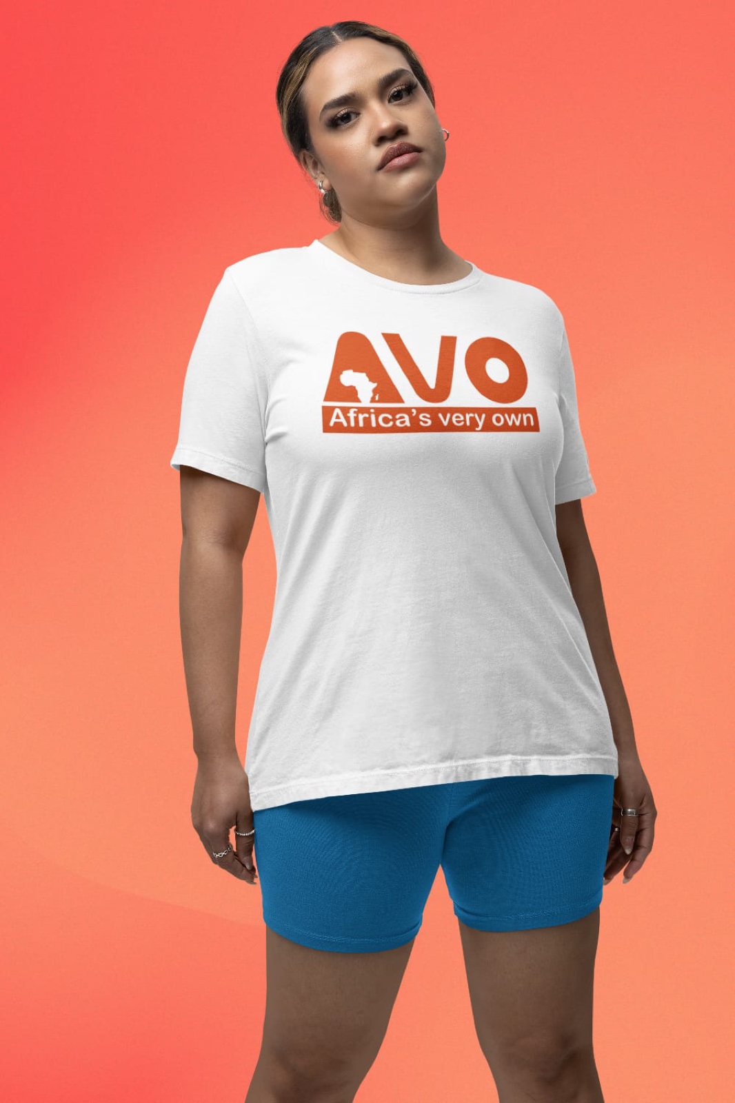 AVO Unisex Crewneck T-shirt, white